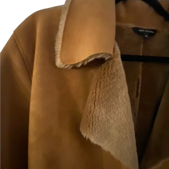 Baby Phat Y2K Faux Shearling Full Length Coat Med - Picture 4 of 12